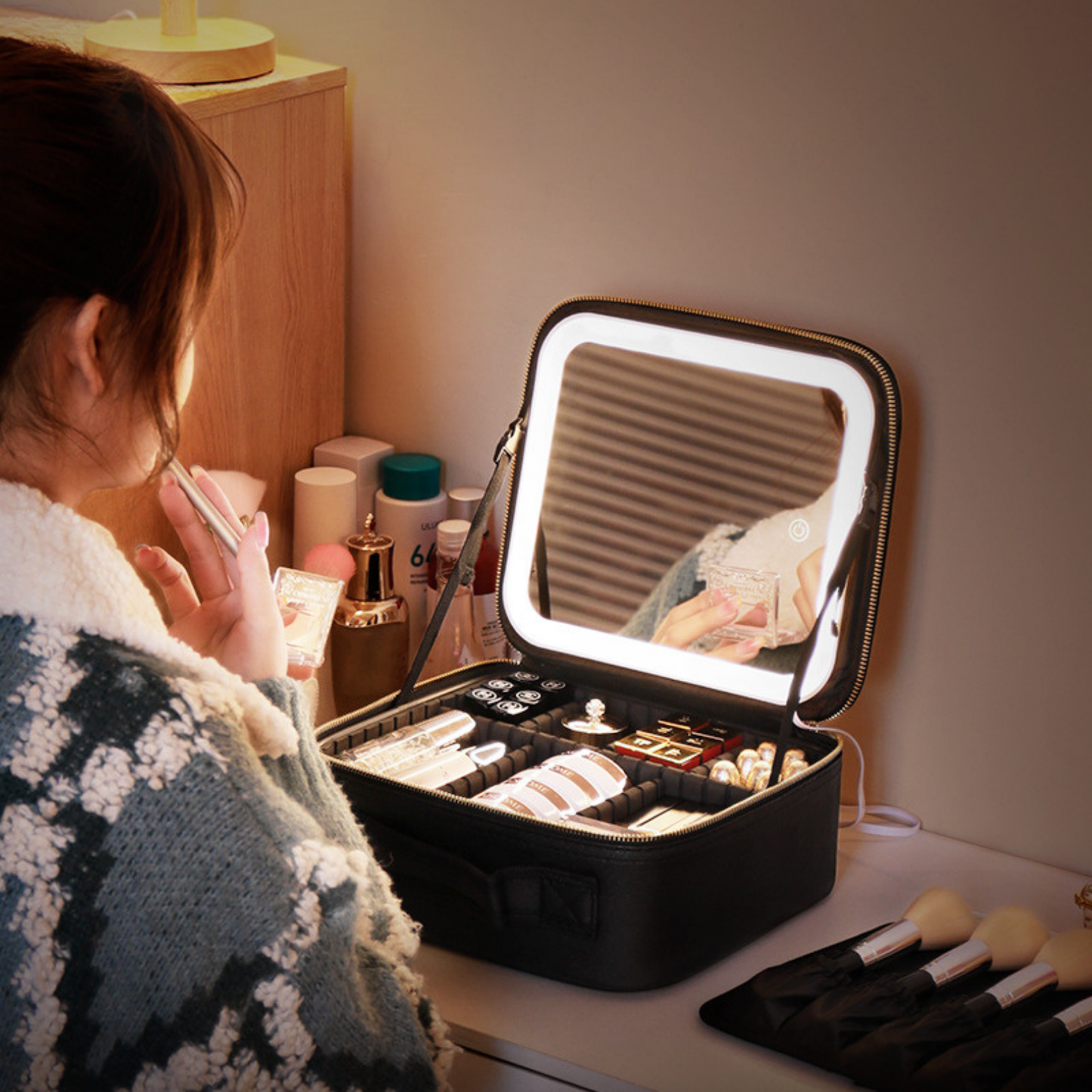 AuraBox Cosmetiquera profesional premium