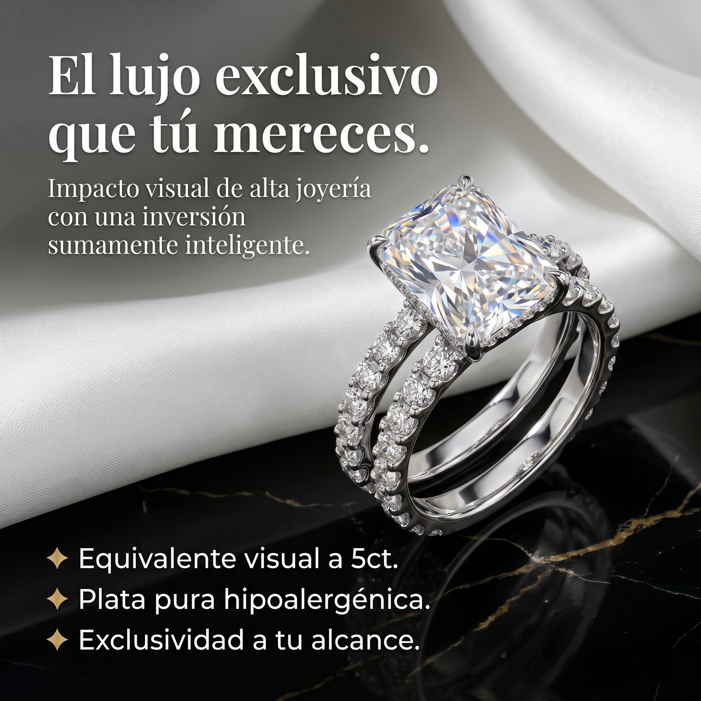SET RIVIERA - ANILLO +ARGOLLA
