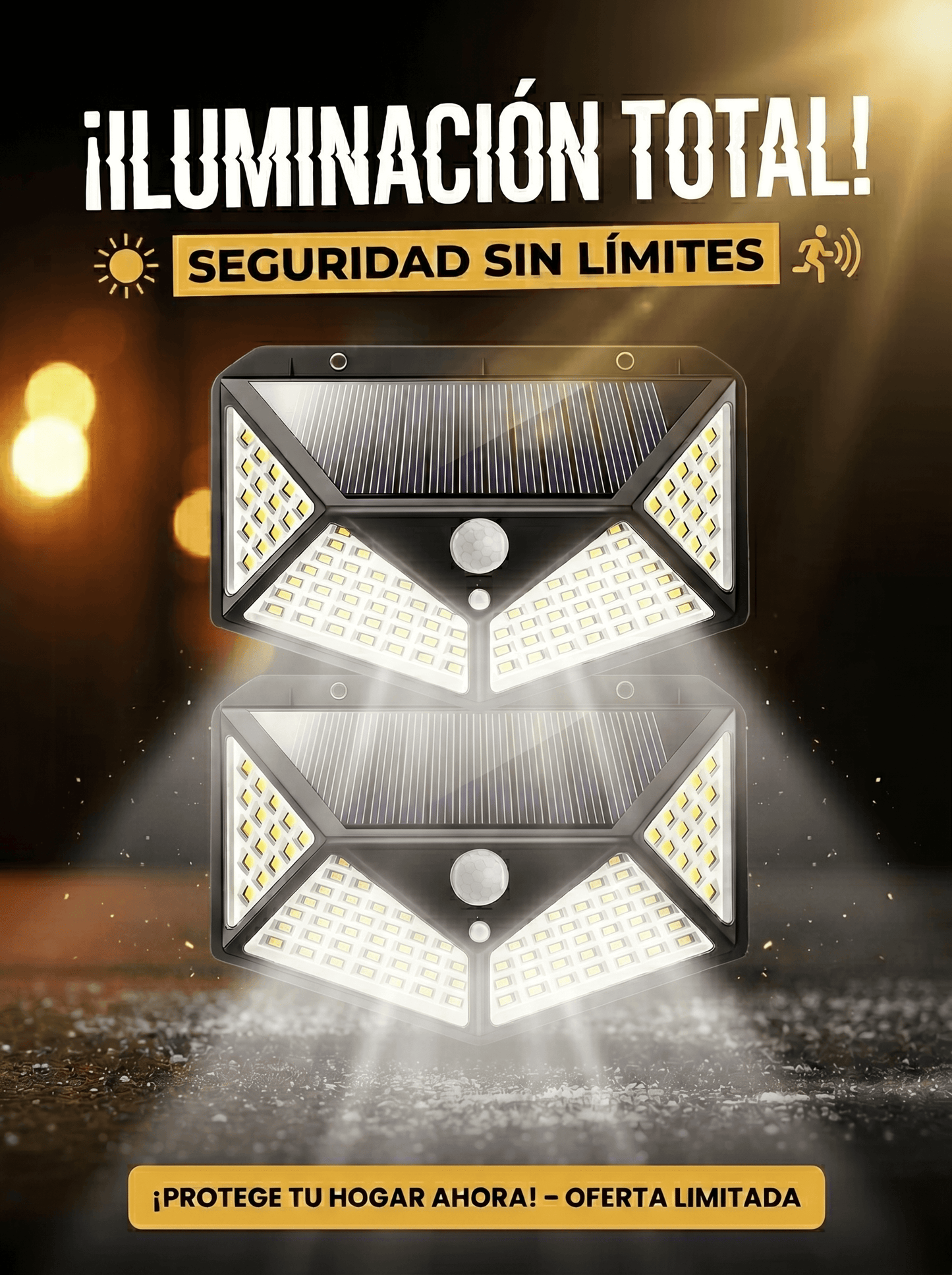 SolarShield Pack x4 paneles solares