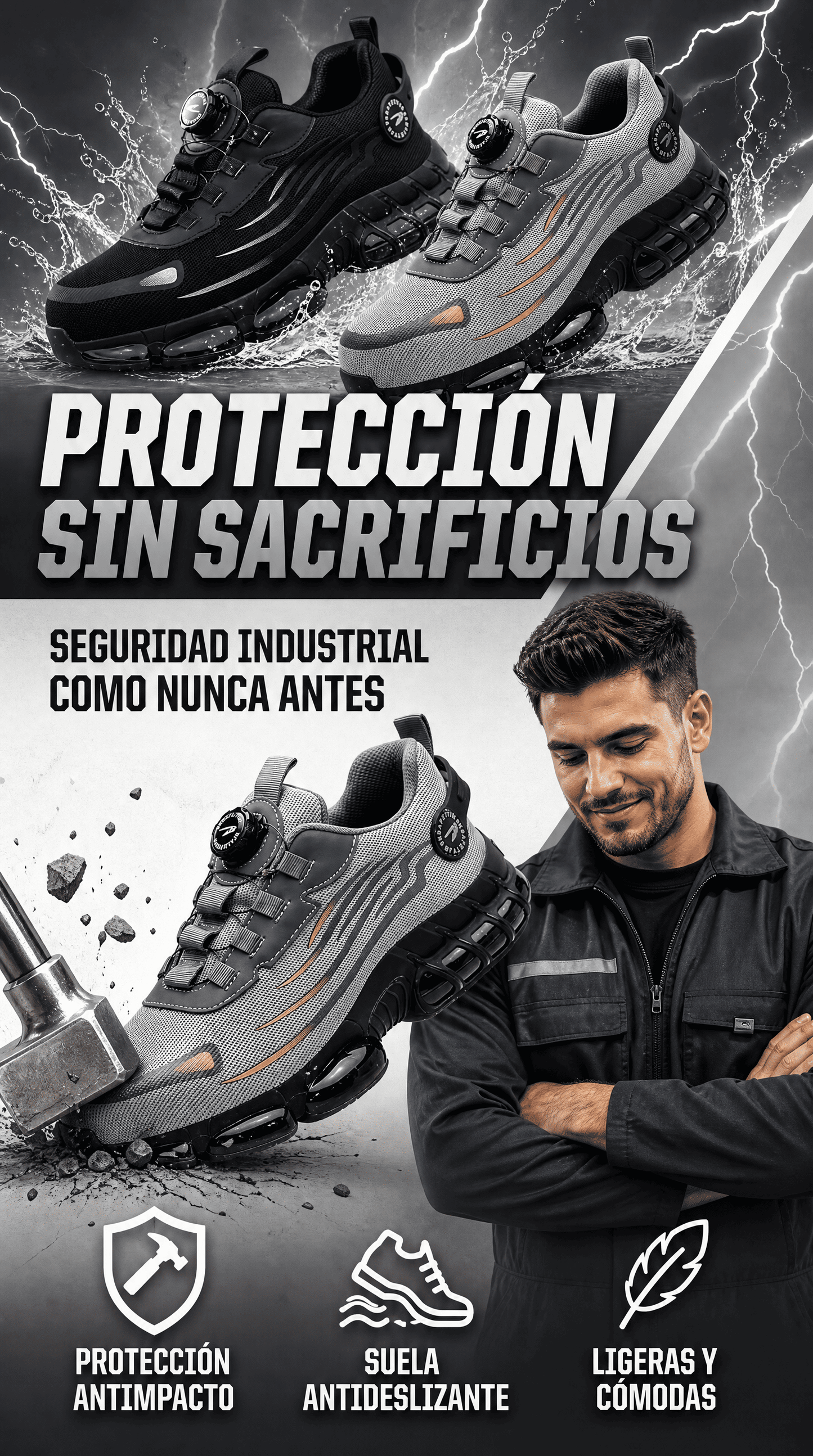 WERKSTEIN® S3 Pro Zapatos Indestructibles