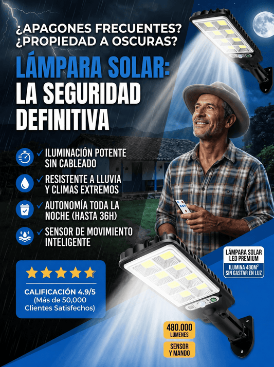 NOCTIS SOLAR™ Lampara solar Premium
