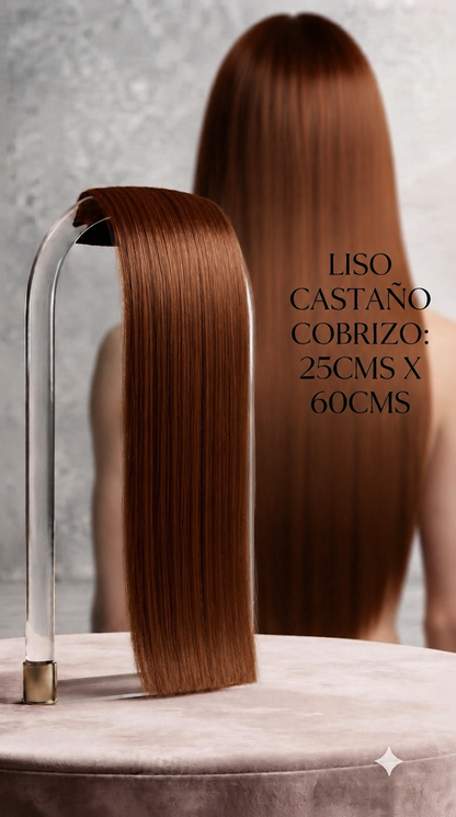 EXTENSION DE CABELLO DE CLIP - TU CABELLO LARGO Y CON VOLUMEN, SIN COMPLICACIONES
