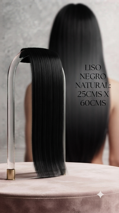 EXTENSION DE CABELLO DE CLIP - TU CABELLO LARGO Y CON VOLUMEN, SIN COMPLICACIONES