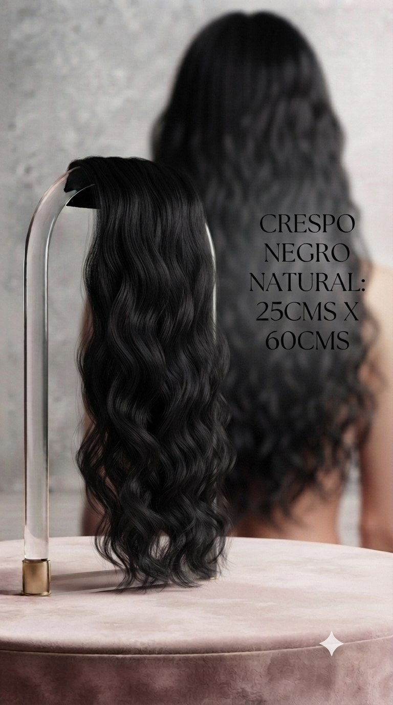 EXTENSION DE CABELLO DE CLIP - TU CABELLO LARGO Y CON VOLUMEN, SIN COMPLICACIONES