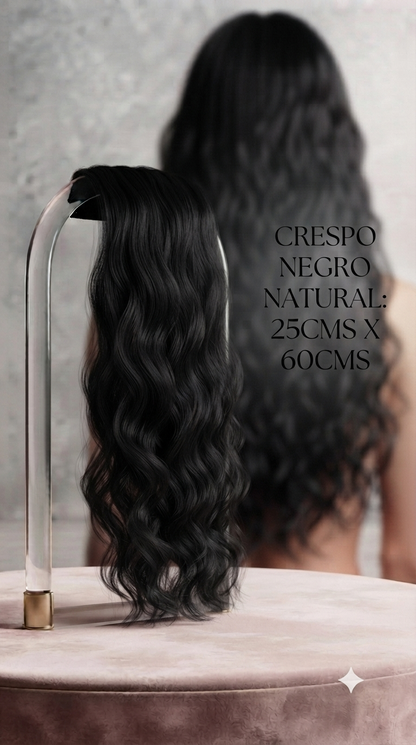 EXTENSION DE CABELLO DE CLIP - TU CABELLO LARGO Y CON VOLUMEN, SIN COMPLICACIONES
