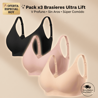 Brasier UltraLift® Pack X3