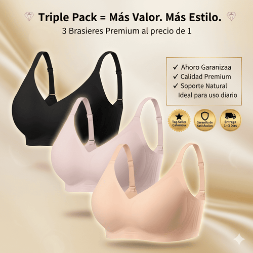 Brasier UltraLift® Pack X3