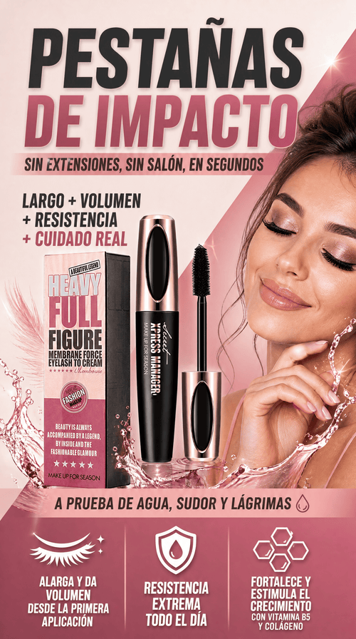 Lashé™ Pestañina Impermable Premium