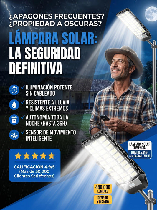 NOCTIS SOLAR™ Lampara solar Premium